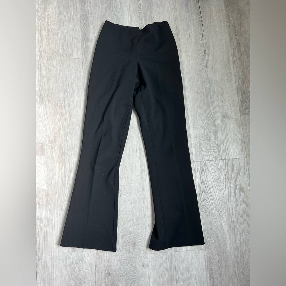 Bebe Black Boot Cut Flare Pants